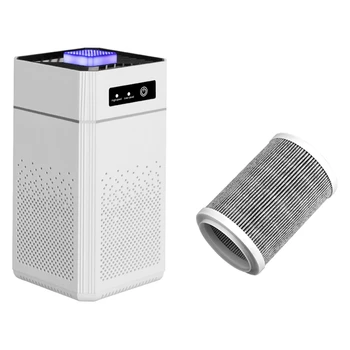 1 комплект портативный очиститель воздуха hepa filter автомобильный освежитель воздуха очиститель для домашней спальни