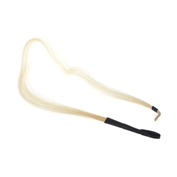  1 шт. 79 см натуральный белый конский волос erhu bow hairs детали музыкального инструмента R66E
