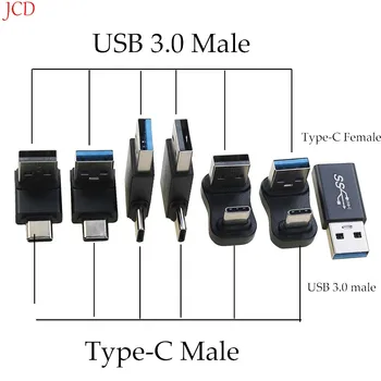 1 шт. USB A 2.0 3.0 Type C Разъем Адаптер «папа-мама» Преобразователь Штекер Type-C USB Зарядка USB Передача данных Adaptador 10 Гбит/с