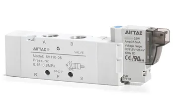 1 шт. Новый электромагнитный клапан AirTAC 6V11006A200 6V110-06 220 В переменного тока