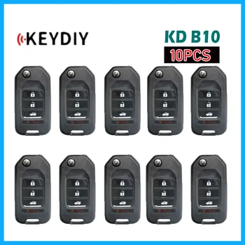 10 шт. Keydiy KD B10 Универсальный дистанционный ключ B10-3 B10-4 B Series Автомобильный дистанционный ключ для Honda Style KD900 KD900+ KD-X2 URG200 Mini