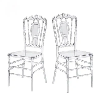 100шт)оптовый производитель Новейший дизайн Новая модель свадьбы Tiffany современные прозрачные хрустальные пластиковые стулья для мероприятий 242