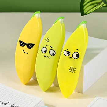 12 шт./лот 5 мм * 6 м Креативная банановая корректирующая лента Рекламные канцелярские товары Подарок Школьные канцелярские принадлежности
