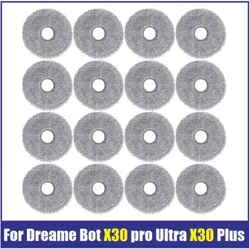 16 шт. Ткань для швабры для Xiaomi Dreame X30 / X30 Pro Робот-пылесос Запасные части Запасные части Аксессуары