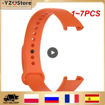 1~7PCS Ремешок для смарт-браслета Спортивный силиконовый браслет для часов ремешок Для смарт-браслета