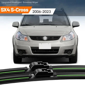 2 шт. Для Suzuki SX4 S-Cross 2006-2023 Щетки стеклоочистителя переднего стекла 2007 2010 2013 2012 2022 Аксессуары для окон ветрового стекла