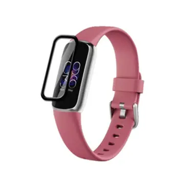 2 шт. Защитная пленка против царапин высокой четкости упругие смарт-часы с полным покрытием экрана пленка для Fitbit-Luxe