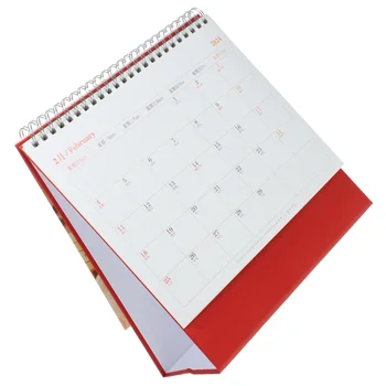 2022 Настольный календарь Flip Планировщик домашнего офиса Декор Ежемесячная бумага Ежедневная стоячая работа