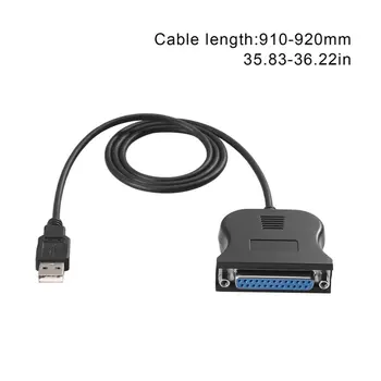 2022 Новый USB 2.0 на 25 контактов DB25 Кабель с параллельным портом IEEE 1284 1 Мбит/с 25-контактный адаптер для параллельного принтера Шнур Горячая распродажа Быстрая доставка