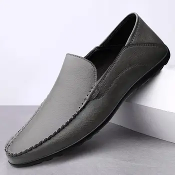 2023 Весна Новый Tods Мужской корейский стиль Универсальная индивидуальность Повседневная обувь Мягкая нижняя обувь Slip-on Lazy Shoes