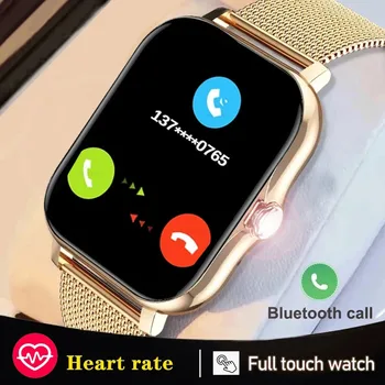 2024 НОВЫЙ SmartWatch Android Phone 1,44 '' Цветной экран Full Touch Пользовательский циферблат Смарт-часы Женские Bluetooth-звонки Умные часы Мужчины