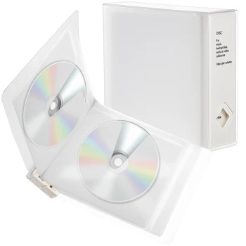 24 Диск CD Чехол для хранения Портативный буклет CD Держатель для хранения CD DVD Органайзер для домашнего общежития