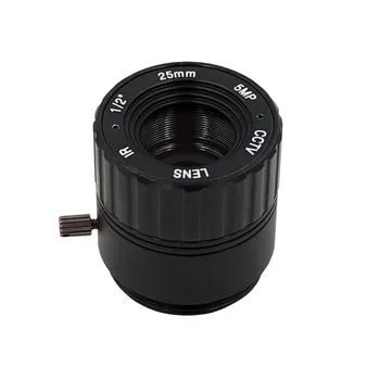 25 мм Ручной объектив с фиксированным фокусом с байонетом CS без ИК-фильтра