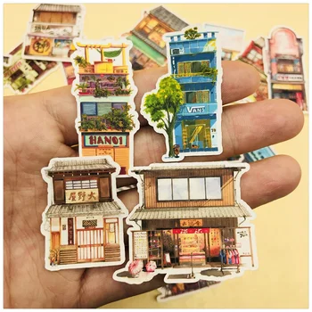 28Pcs/Set Японский стиль Строительная наклейка DIY Ремесло Скрапбукинг Альбом Junk Journal Счастливый планировщик Декоративные наклейки