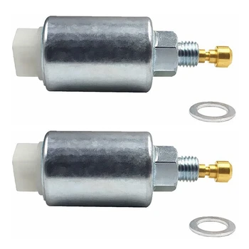 2X Топливный электромагнитный клапан карбюратора 699915 для аксессуаров для газонокосилок Briggs & Stratton Carb 695423 699878 794572 796109