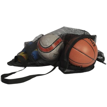 4X Спортивная сумка большой емкости на открытом воздухе Футбольная баскетбольная сумка Спортивный рюкзак для хранения (30 x 40 дюймов)