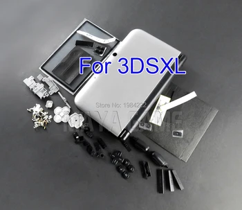 5 комплектов для 3DSXL 3DSLL 3DSLL 3DS XL LL Пластиковый внутренний нижний корпус Крышка корпуса Корпус Задняя батарея Замена корпуса
