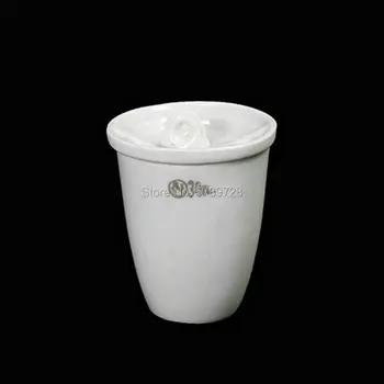 5 шт. 30 мл Керамический тигель испарения с крышкой, специальный керамический тигель для испарения, используемый в эксперименте по анализу угля