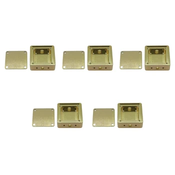 5X Алюминиевый корпус Экранирующий корпус RF Box Электромагнитный золотой проводящий оксид