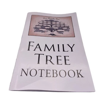 B36C Семейное древо Тетрадь Генеалогический журнал Книга записей 32 страницы шириной линованная,