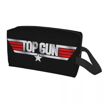  Custom Top Gun Travel Косметичка для женщин Американский фильм Макияж Туалетные принадлежности Органайзер Женская красота Хранение Dopp Kit