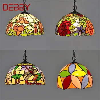 DEBBY Tiffany Подвесной светильник Современные светодиодные светильники Декоративные для домашней столовой
