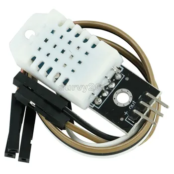 DHT22 Цифровой датчик температуры и влажности Модуль AM2302 + печатная плата с кабелем для arduino