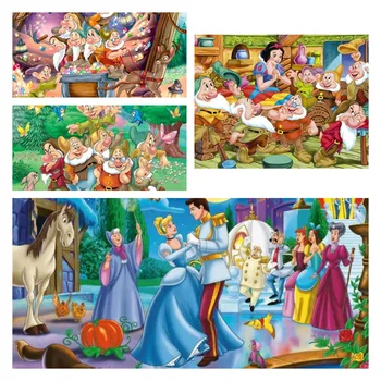 Disney 5D DIY Мозаичная вышивка Семь гномов Белоснежный принц Алмаз Картина Наборы Рождественская вышивка крестом Детская комната Декор Подарки