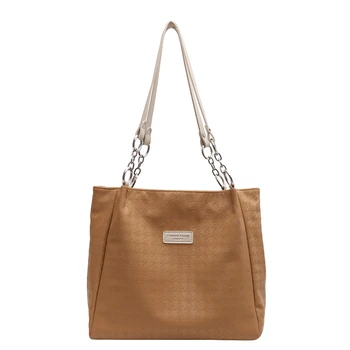 Fashion New 2023 PU Leather Женская композитная сумка Горячая дизайнерская сумка через плечо Однотонная повседневная простая сумка.