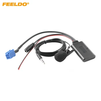 FEELDO Автомобильный беспроводной модуль Bluetooth Музыка 6-контактный адаптер AUX для Toyota Crown Lexus IS300 / ES350 / LX570 Стерео аудио вспомогательный провод