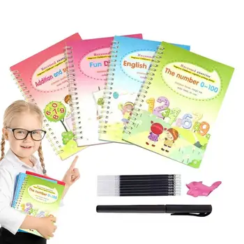 Groovd Kids Writing Handwriting Practice Practice For Kids Handwriting Practice Book With Groove Design Copybook Notebook For Beginners in Writing