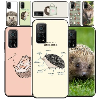 Hedgehog Для POCO X3 Pro GT F3 M4 M3 Pro Чехол для телефона Xiaomi Mi 11 Lite Ultra 10T 11T Pro