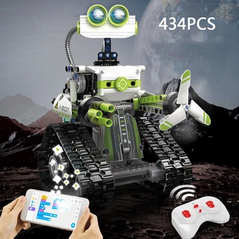 I.bot Line Follower Аксессуар Строительный блок Радио 2,4 ГГц Дистанционное управление Робот Кубики с приложением Rc Паровые игрушки с легким стержнем