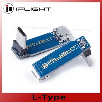 IFlight L-образный адаптер Пластина Micro USB Папа К Женская Плата Расширения для RC FPV Racing Flight Controller DIY Parts