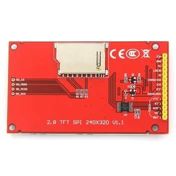 ILI9341 2,8-дюймовый ЖК-дисплей SPI TFT Контактная панель 240X320 Модуль с печатной платой 5 В / 3,3 В STM32 с контактом