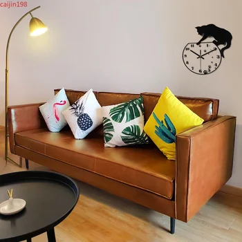 Loveseat SOFA Итальянская скандинавская маленькая мебель для дома, гостиная, американский двуспальный трехместный комбинированный диван в стиле ретро