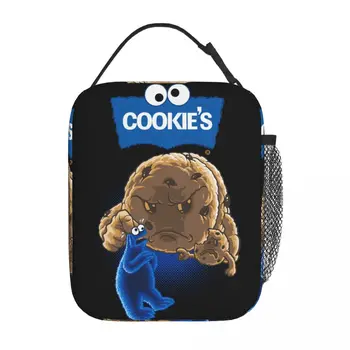 Lunch Box Cookie Monster Wrong Cookie Accessories Lunch Food Box Новое поступление Термальный охладитель Ланч-бокс для школы