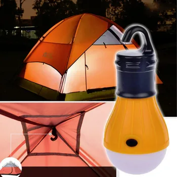Mini Портативный светодиодный фонарь для палатки 3 * батареи AAA портативный аварийный ночной рынок свет на открытом воздухе лампа для кемпинга фонарь для дома