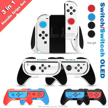 Nintention Switch OLED Joy-con Контроллер Рукоятка Nitendo Switch Гоночные рулевые колеса для игровых аксессуаров NintendoSwitch