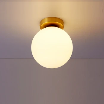 Nordic Creative Светодиодный роскошный потолочный светильник Простая гостиная Металл Современный минималистичный коридор Потолочное освещение Светильники для спальни