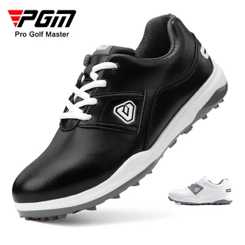 PGM Обувь для гольфа Женская водонепроницаемая и противоскользящая обувь Ручка Эластичное кружево Спортивная обувь для гольфа Женская обувь для гольфа