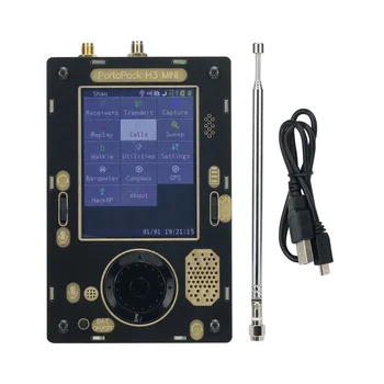 PortaPack H3 SE & HackRF One R9 V1.8.x Полнофункциональный SDR Встроенный барометр Компас GPS-приемник
