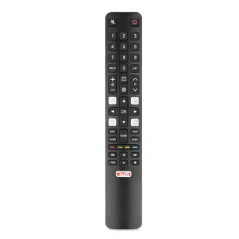 RC802N Пульт дистанционного управления Smart TV Заменитель для TCL 4K UHD ЖК-дисплей / LED Smart TV U43P6046/U55C7006/U49P6046/U65P6046