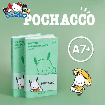 Sanrio Pochacco Pocket Book A7 Симпатичный портативный ноутбук для студентов может быть 180 ° Амортизация Написание специальных заметок оптом