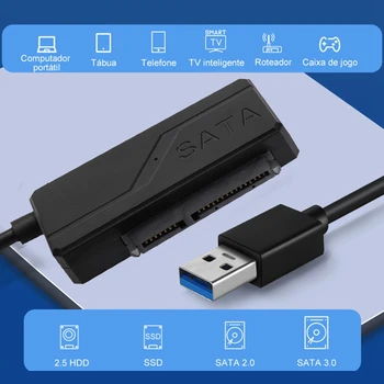 SATA на USB3.0 Easy Drive Кабель SATA на USB Высокоскоростная передача данных для 2,5-дюймового жесткого диска SATA адаптер