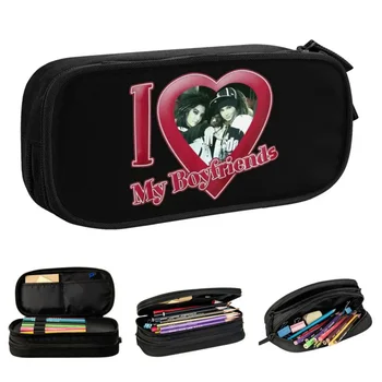 Tokio Hotel Tom Kaulitz Cases Fun Scream Dead Pen Holder Bags Student Big School Supplies Cosmetic Pencil Box