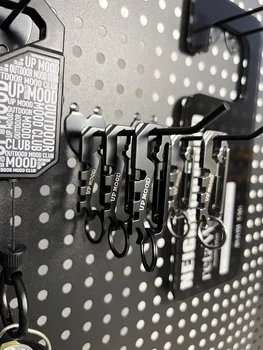 UM новый открытый кемпинговый инструмент брелок многофункциональный брелок для ключей портативный быстросъемный пряжка черный аксессуары в стиле кемпинга