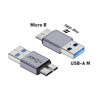USB Type-C Папа-MicroB Преобразователь USB C в MicroB Зарядка Адаптер для синхронизации данных Адаптер USB C - MicroB