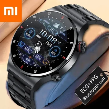 Xiaomi Smart Watch Мужчины Женщины Пользовательские циферблаты Спортивный водонепроницаемый Bluetooth вызов Умные часы ECG + PPG для Android Samsung Huawei