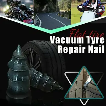 Вакуумный гвоздь для ремонта шин для автомобиля мотоцикла Бескамерный ремонт шин Резиновые гвозди Самостоятельный ремонт шин Размер S/L 10/20 шт.